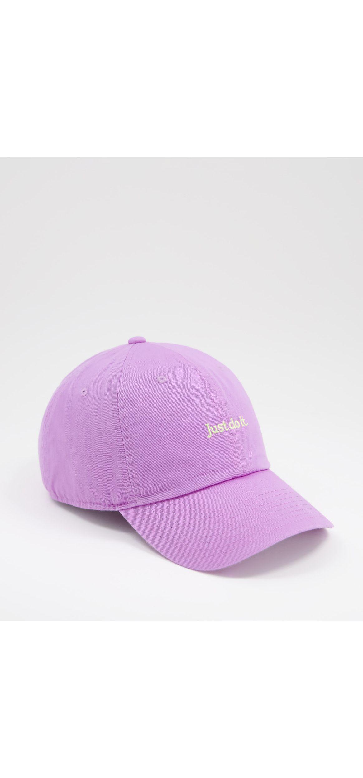 nike just do it cap white