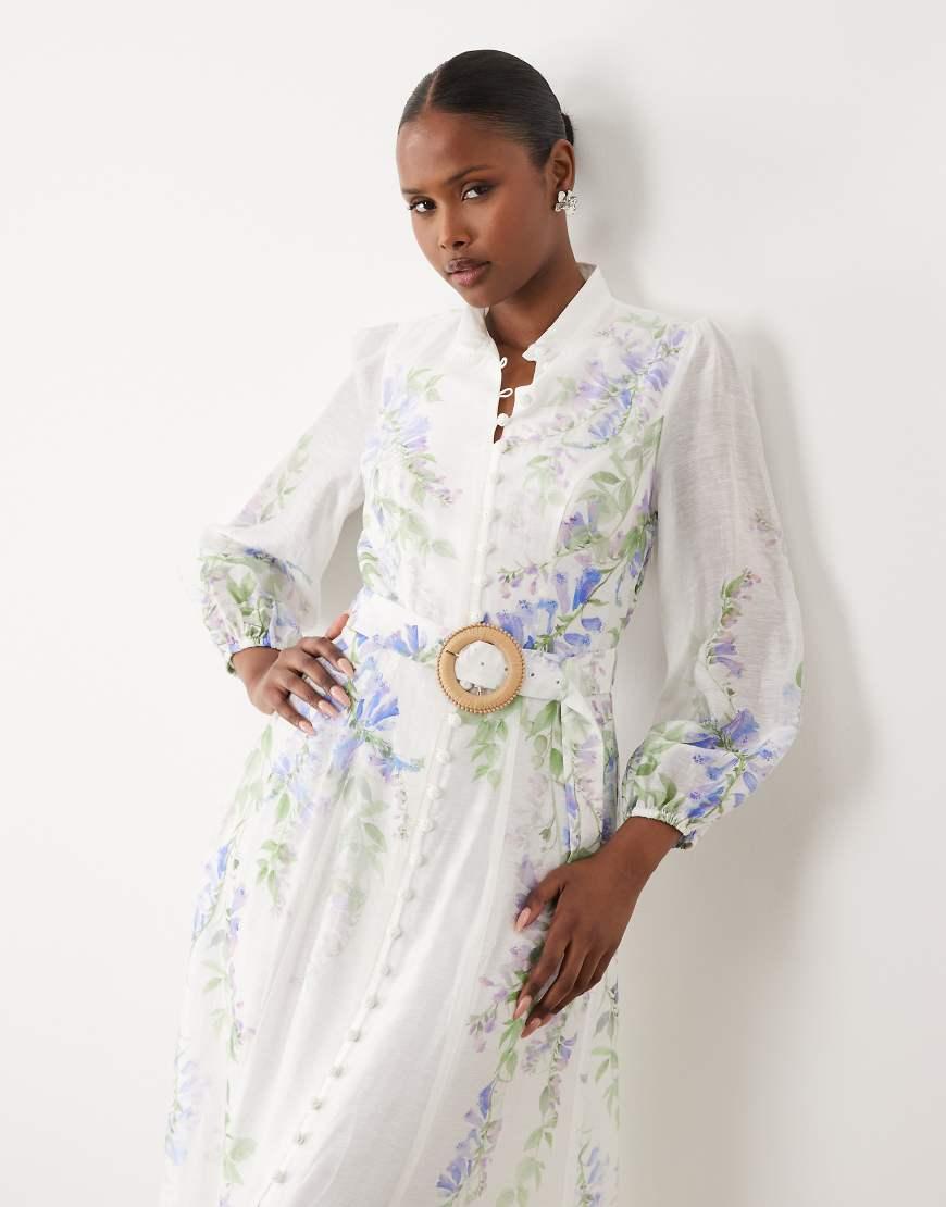 forever new embroidered dress Forever New Lilo Embroidered Cut-out Midi Dress
