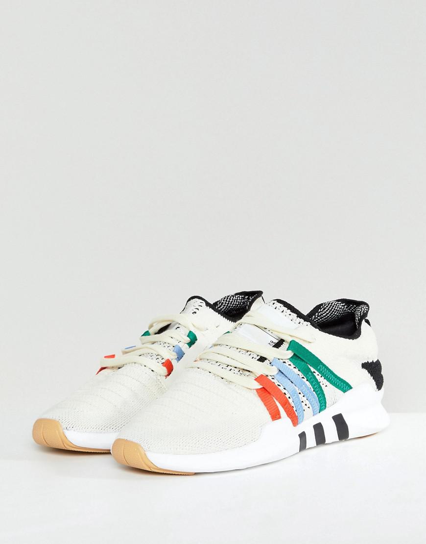 adidas originals eqt racing adv sneakers in white
