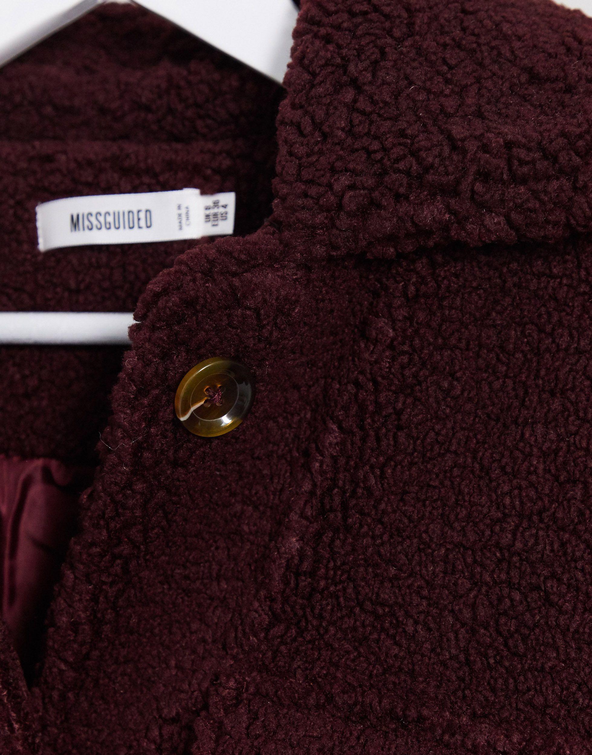 missguided borg longline trucker 