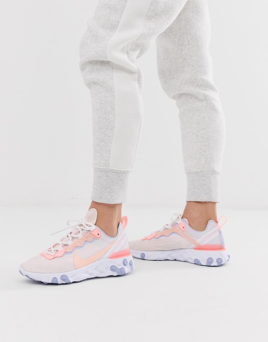nike pink react