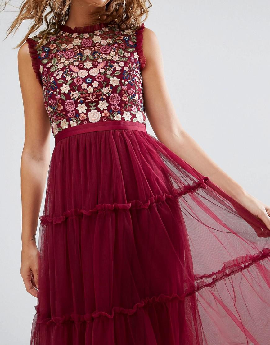 needle and thread tulle