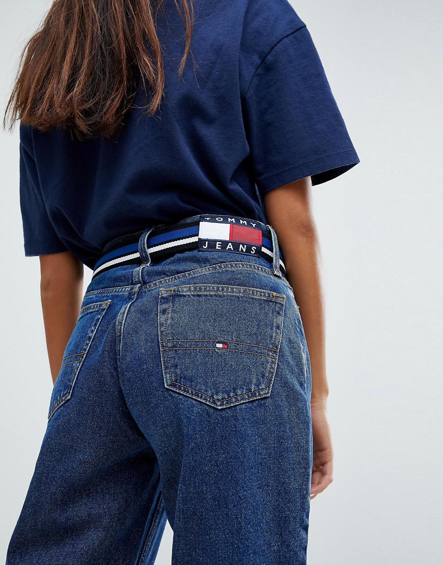 tommy mom jeans 90s