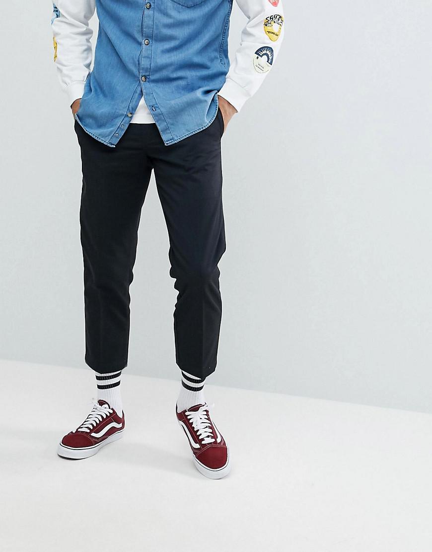 dickies cuffed cropped work pants
