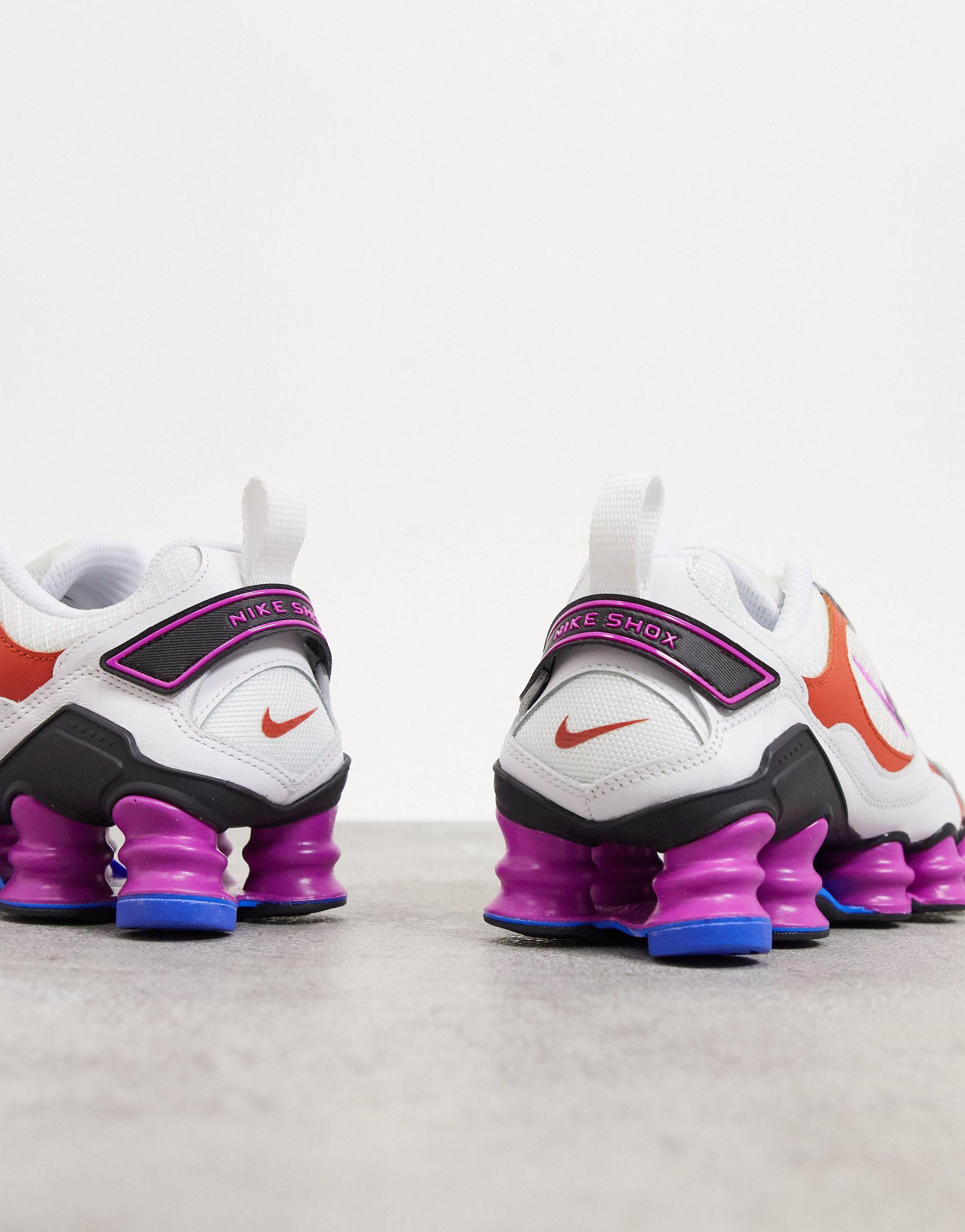 Nike Synthetic Shox Tl Nova Sneakers Women in White | Lyst