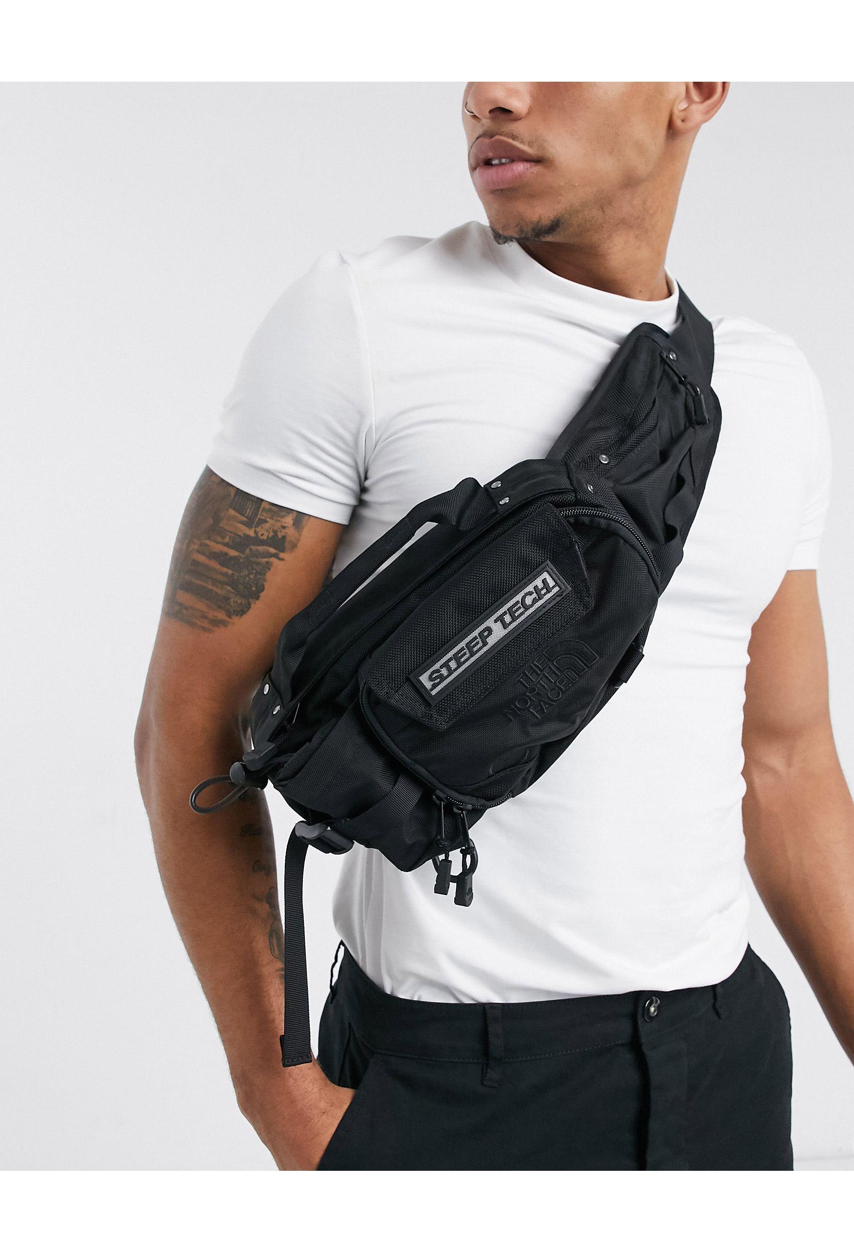 The North Face Steep Tech Bum Bag in Black for Men | Lyst