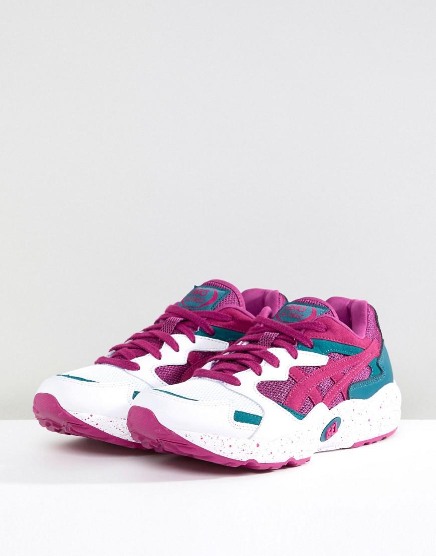 asics gel diablo purple