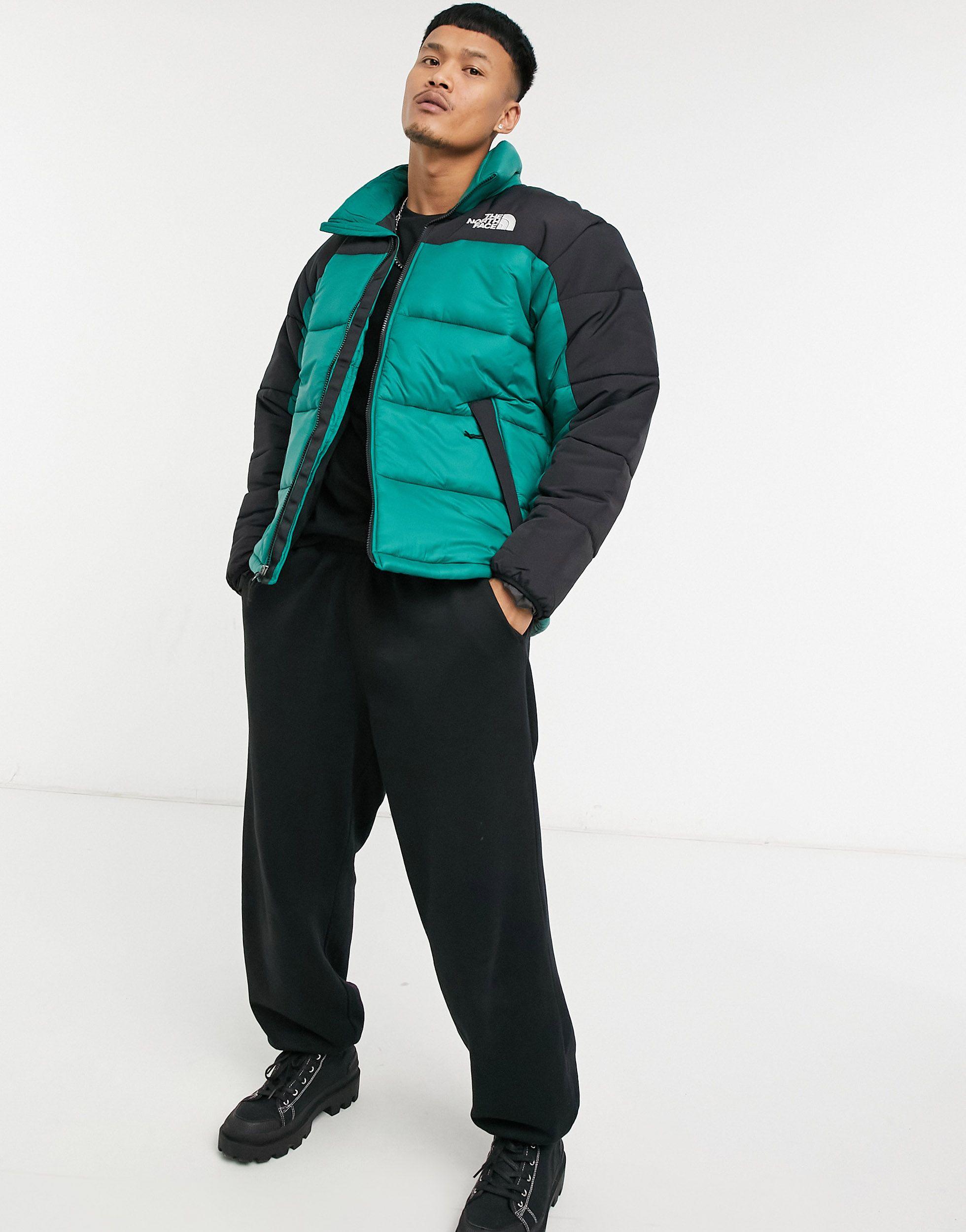 The North Face Himalayan Insulated Jacket in Green for Men | Lyst