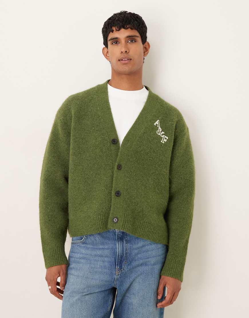 Abercrombie Mens Fuzzy Cardigan Abercrombie Fitch Sweaters Fuzzy Cropped  Cardigan Poshmark