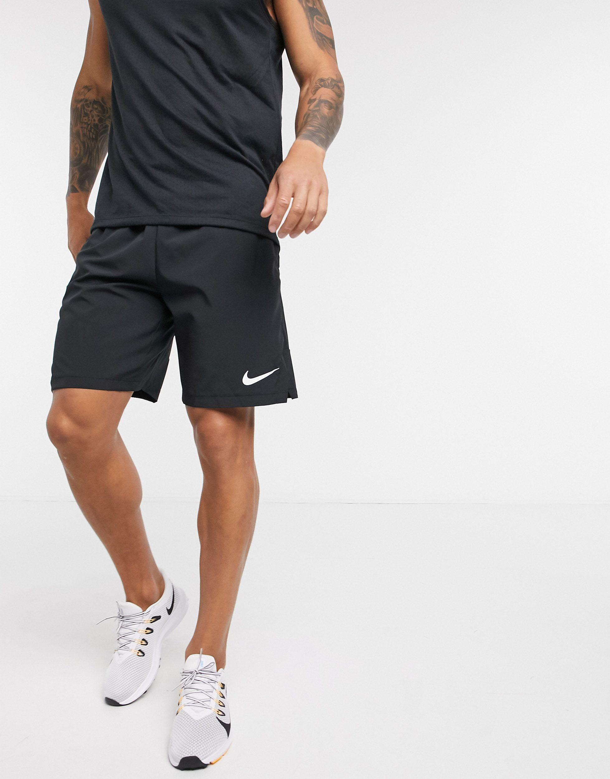 Nike Flex 3.0 Woven Shorts in Black for 