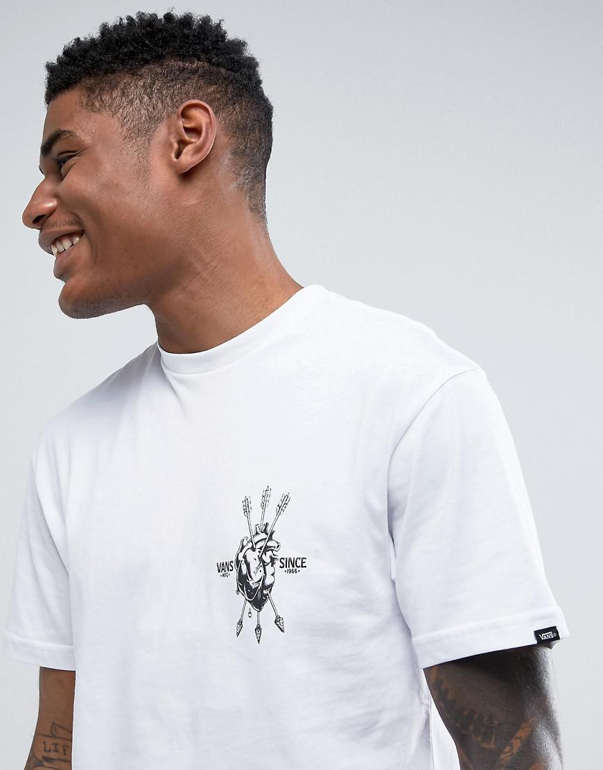 vans open heart t shirt