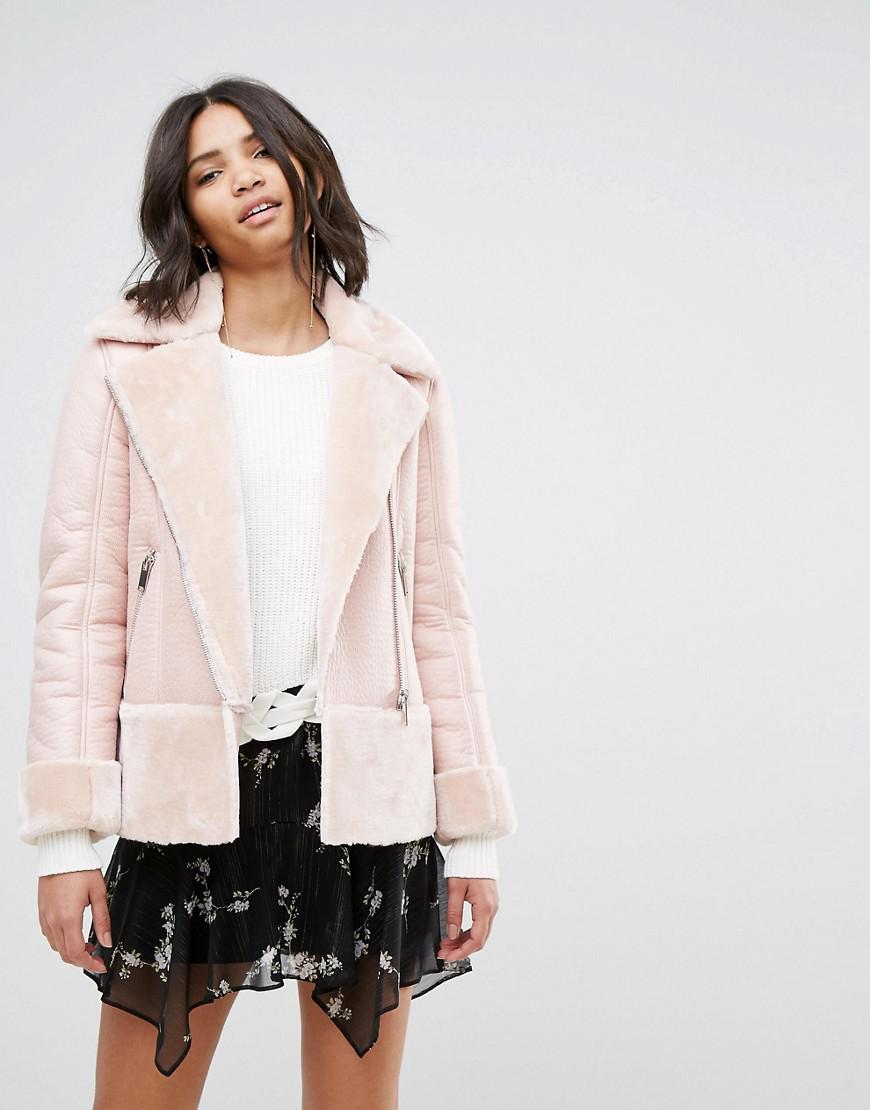 black aviator jacket leather