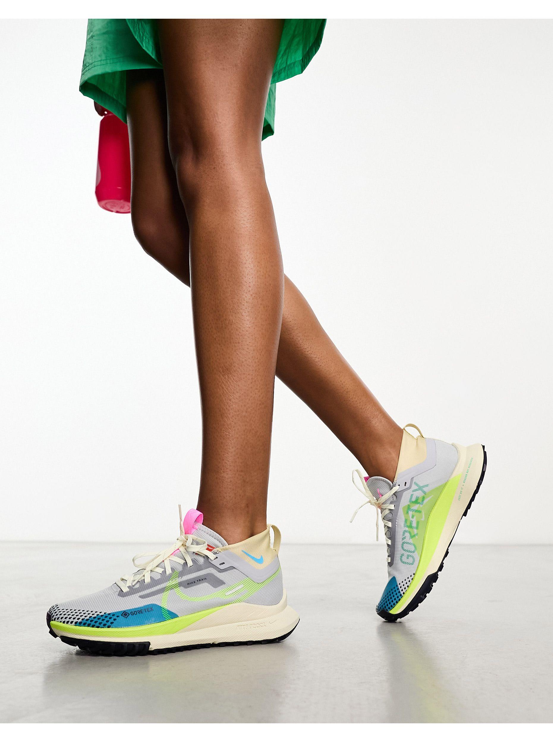 Nike Nike React Pegasus Trail 4 Gore-tex Sneakers in Green | Lyst