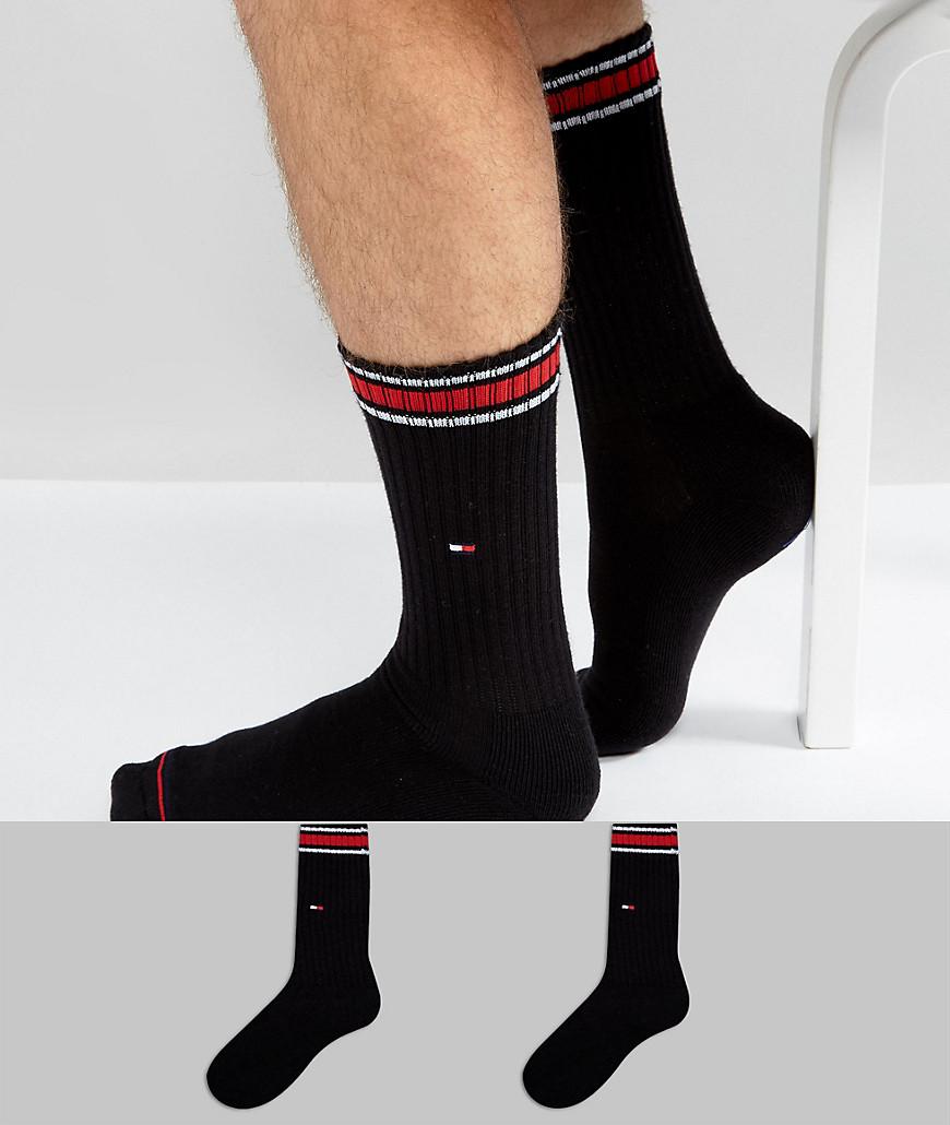 Tommy Hilfiger Cotton Heritage Crew Sock In 2 Pack in White for Men Lyst