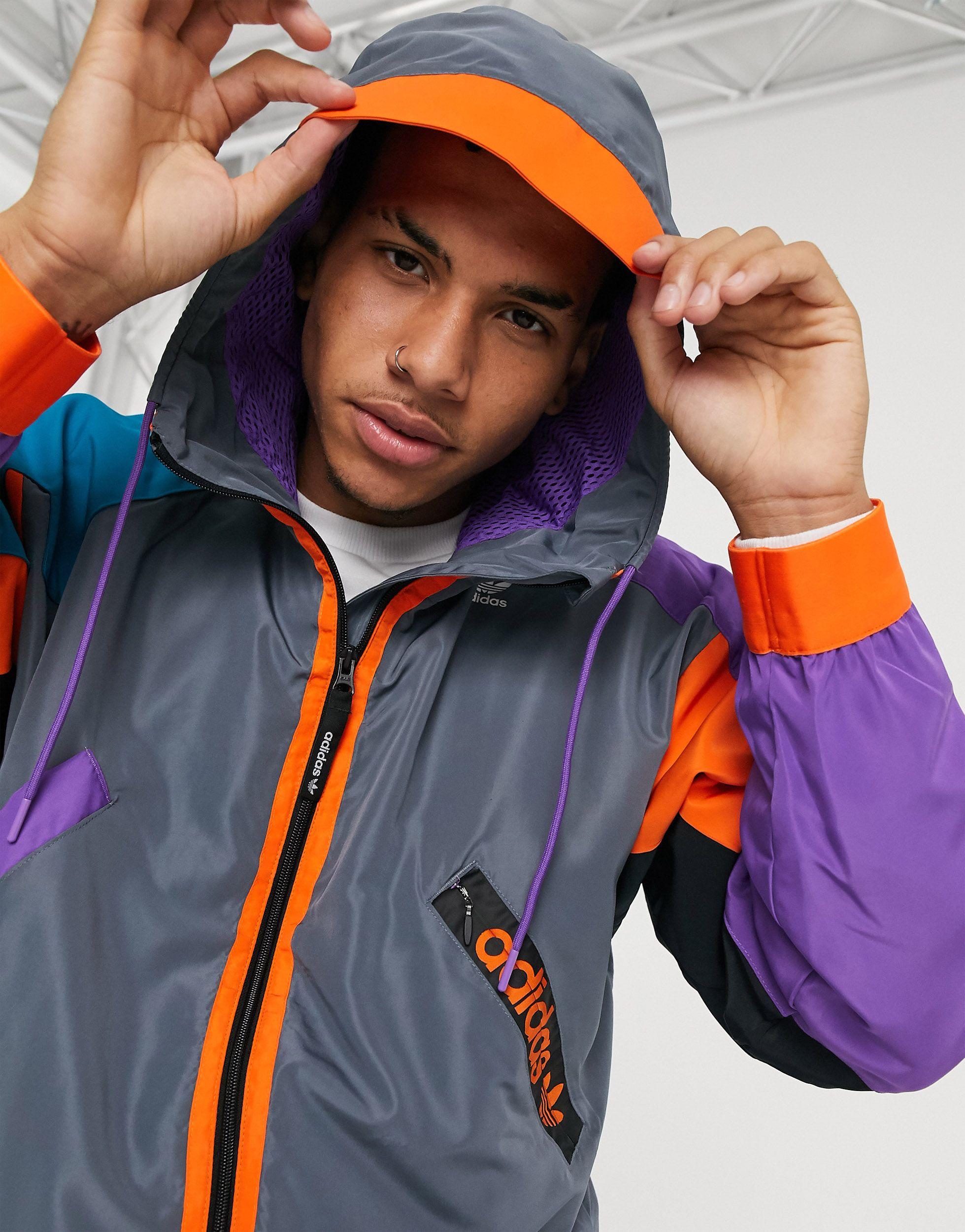 adidas Originals Pt3 Karkaj Jacket in Blue for Men - Lyst