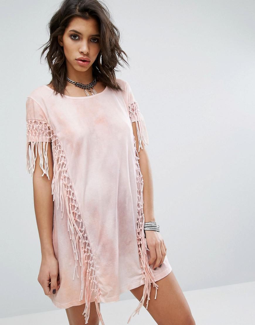 religion pink dress