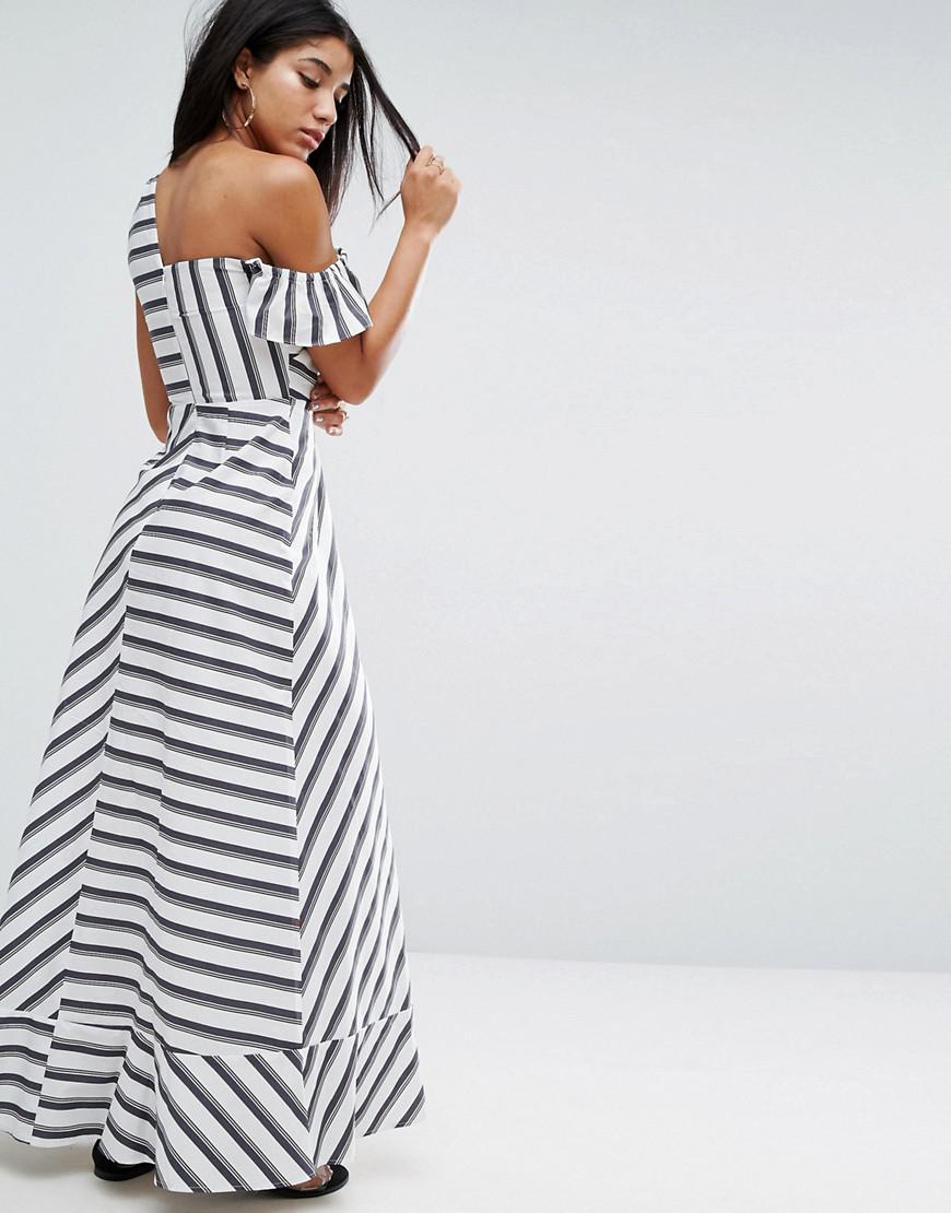 plunge peplum dress