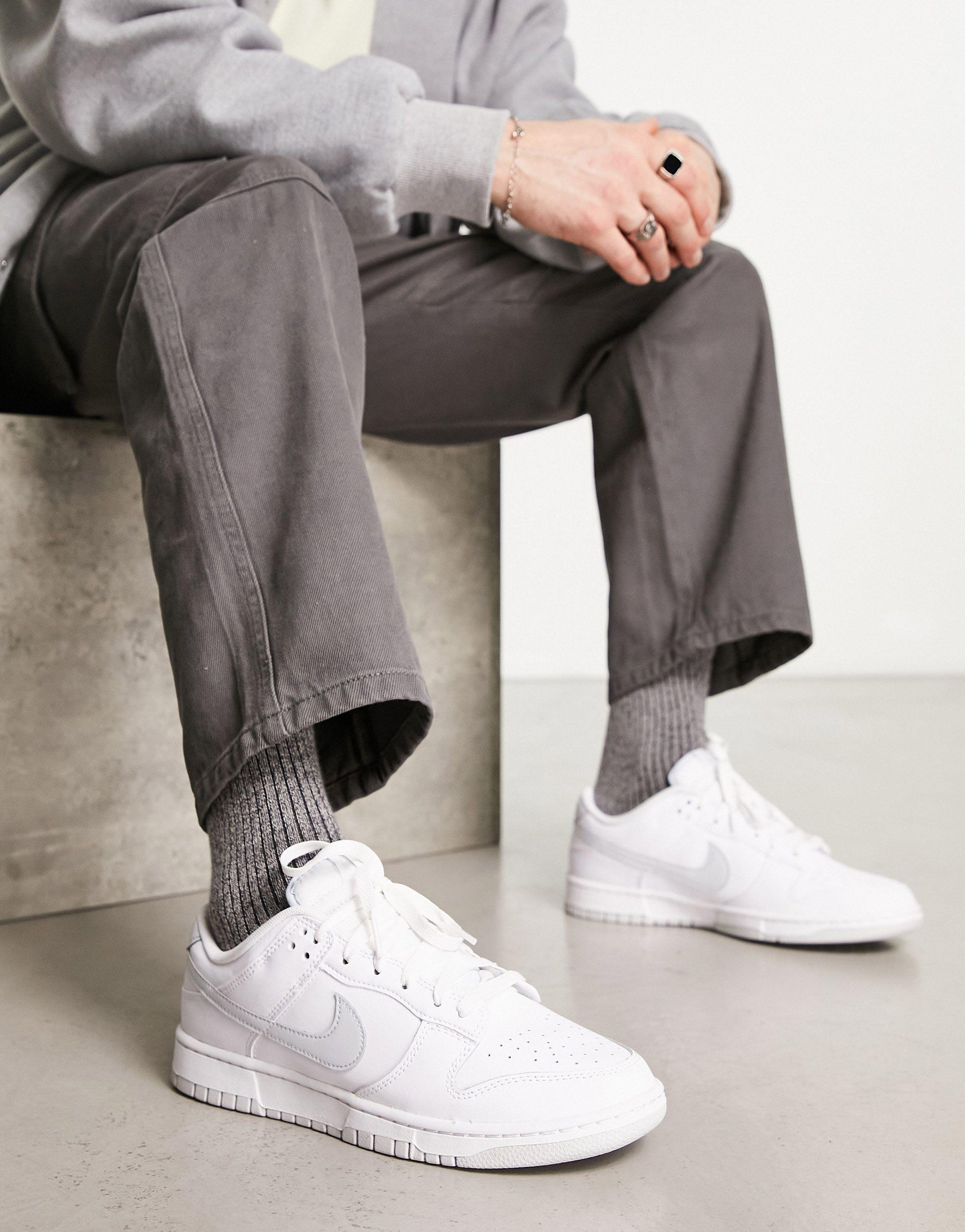 Dunk Hi Low Trainers Gray for | Lyst