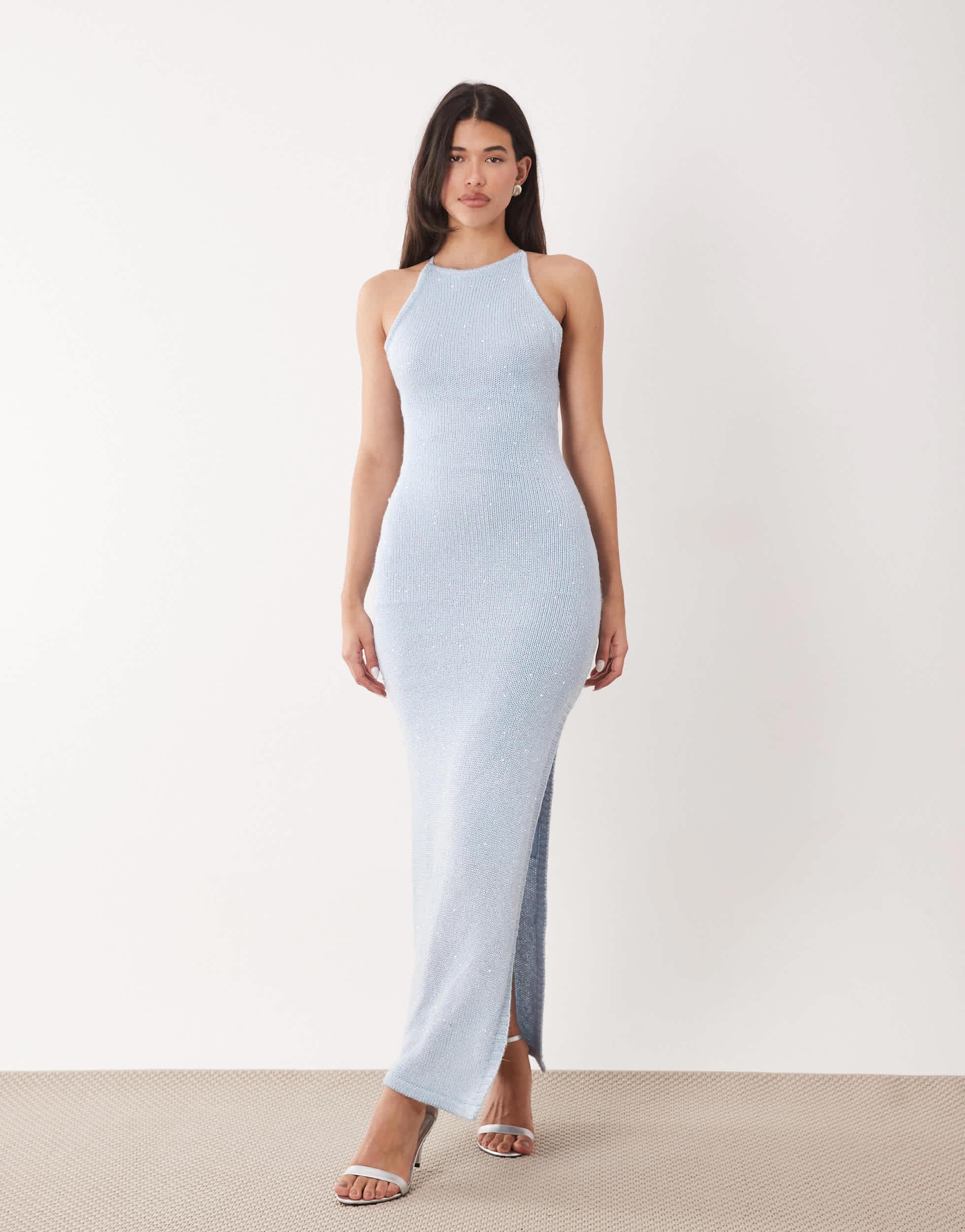 high neck strappy back bodycon dress Women's Wine High Neck Cowl Backless Bodycon Dress