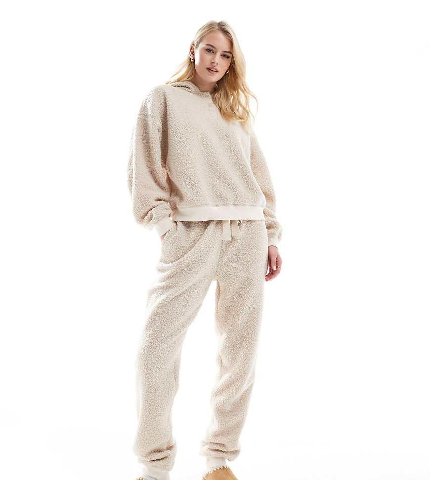 ASOS Asos Design Tall Lounge Borg Oversized Hoodie