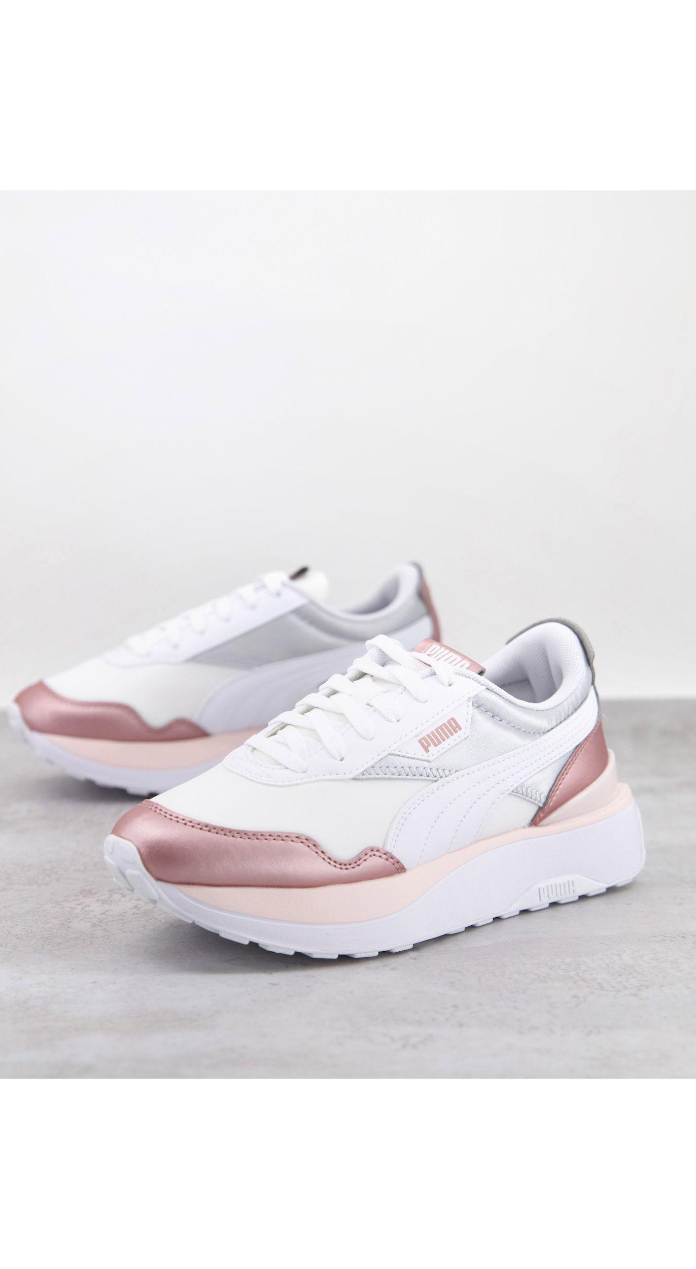 Cruise rider - sneakers bianche e oro metallico di PUMA | Lyst