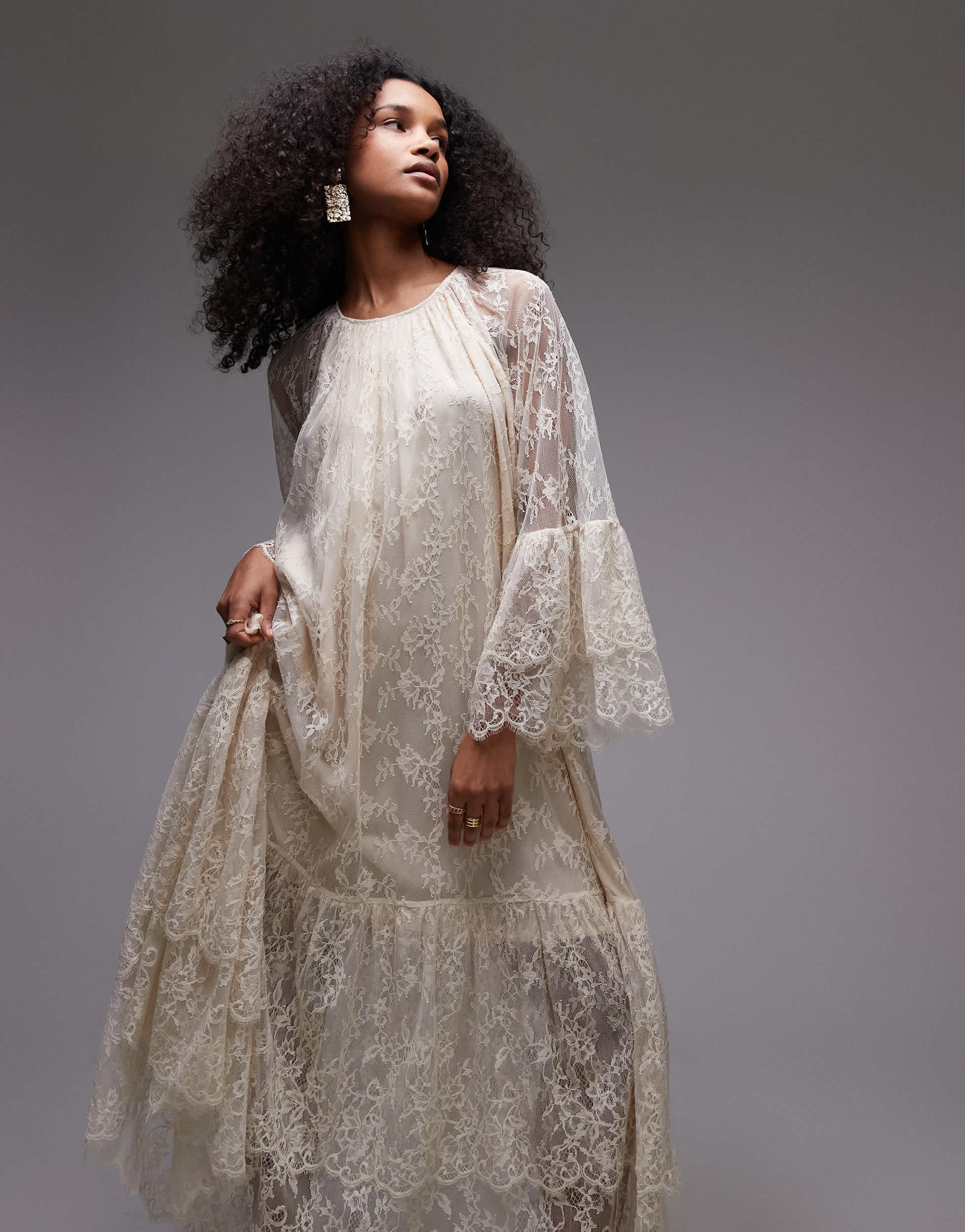 anna sui lace dress Anna Sui Black Lace Dress main image 0