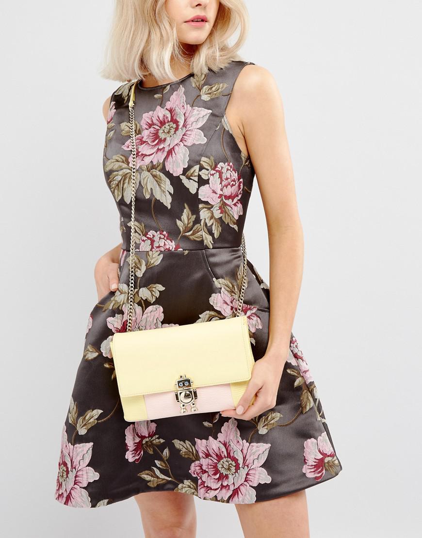 Ted Baker Jemms Robot Lock Cross Body Bag | Lyst