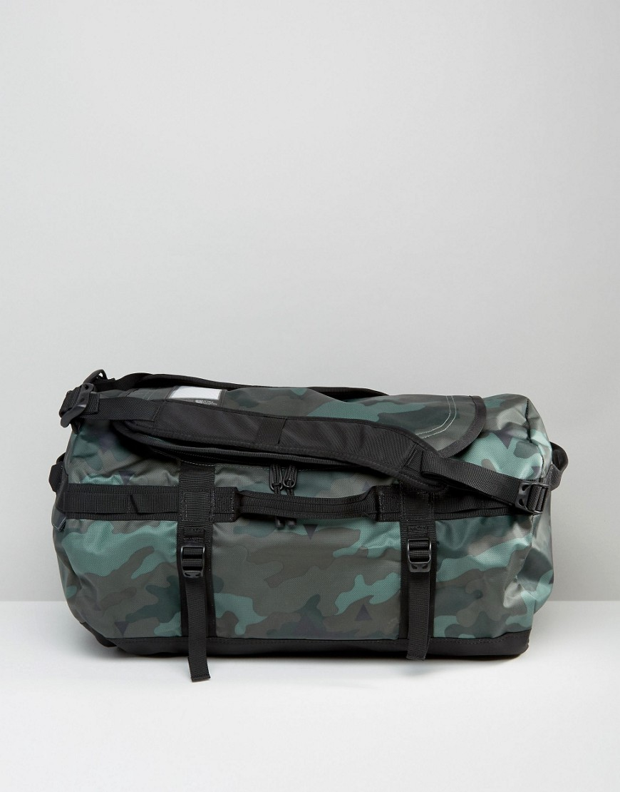 The North Face Synthetic Base Camp Duffel Bag In Small Camo In Green For Men Lyst