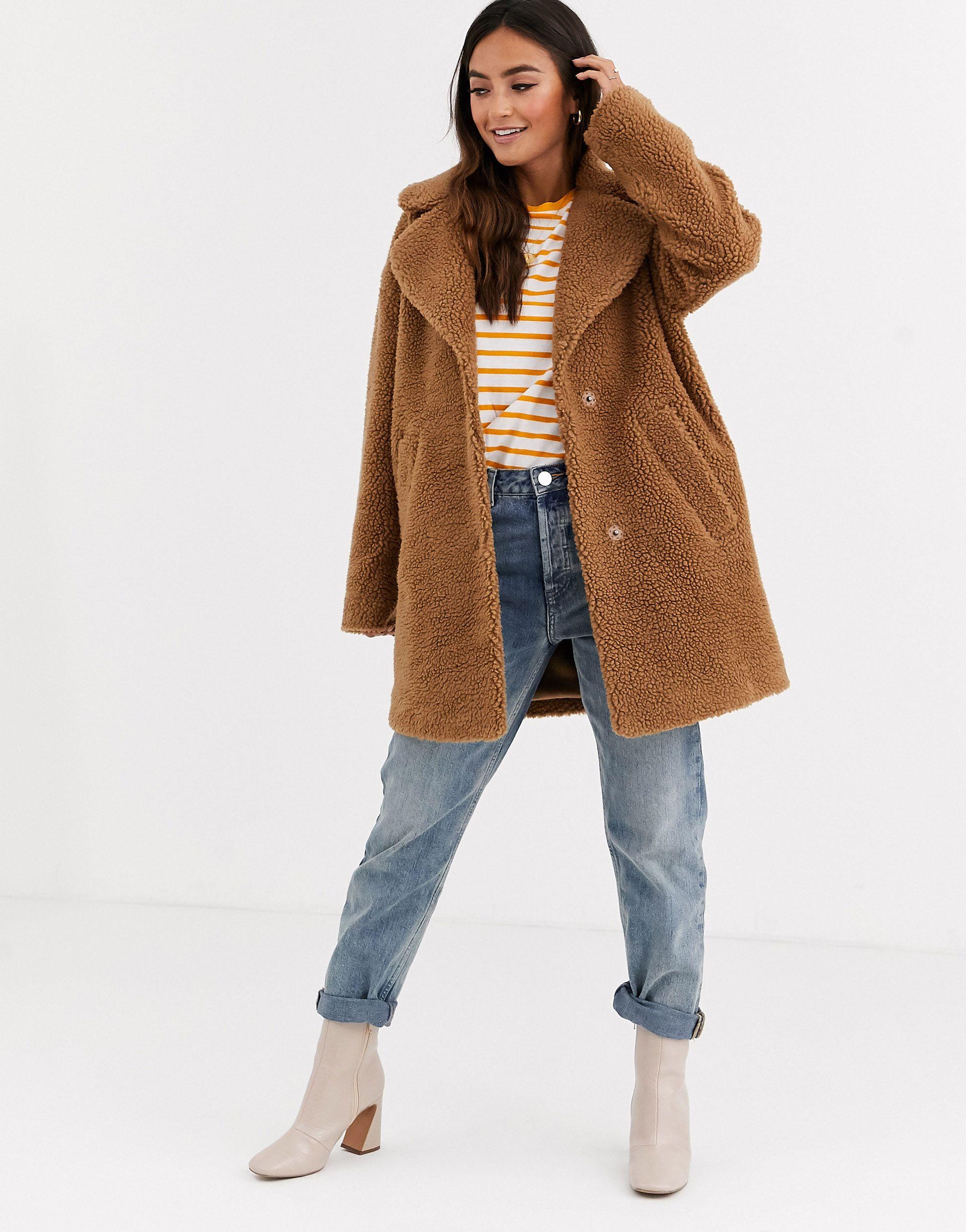 abercrombie teddy coat