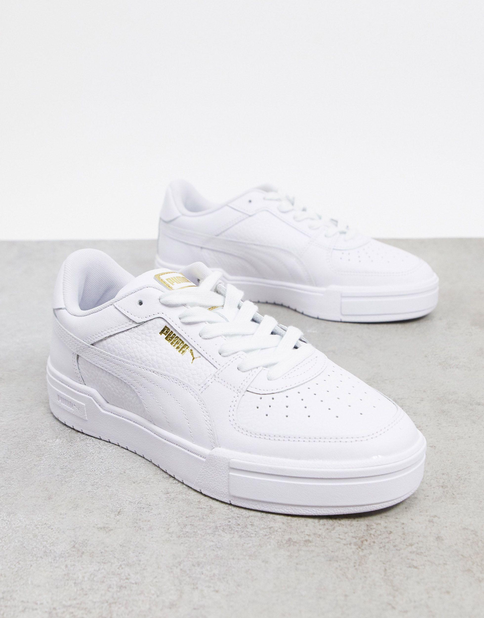 white puma pumps