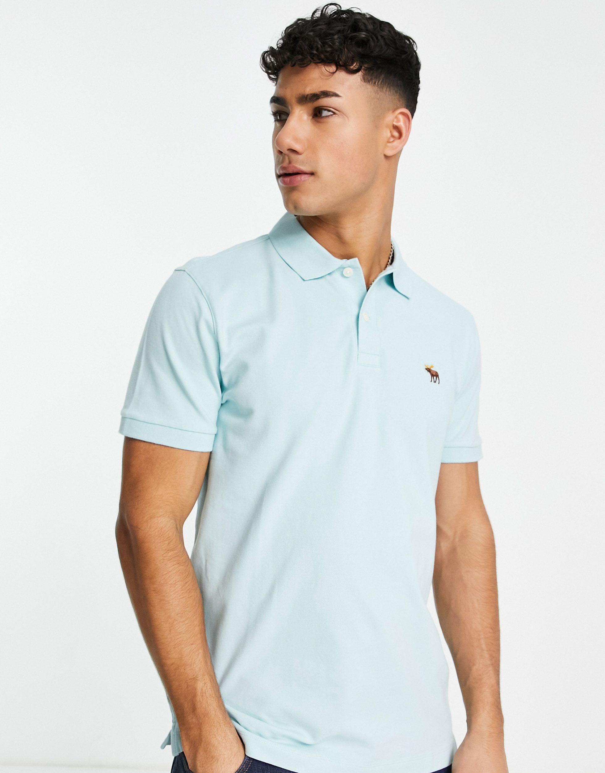 Polo Abercrombie & Fitch de hombre de color Azul | Lyst