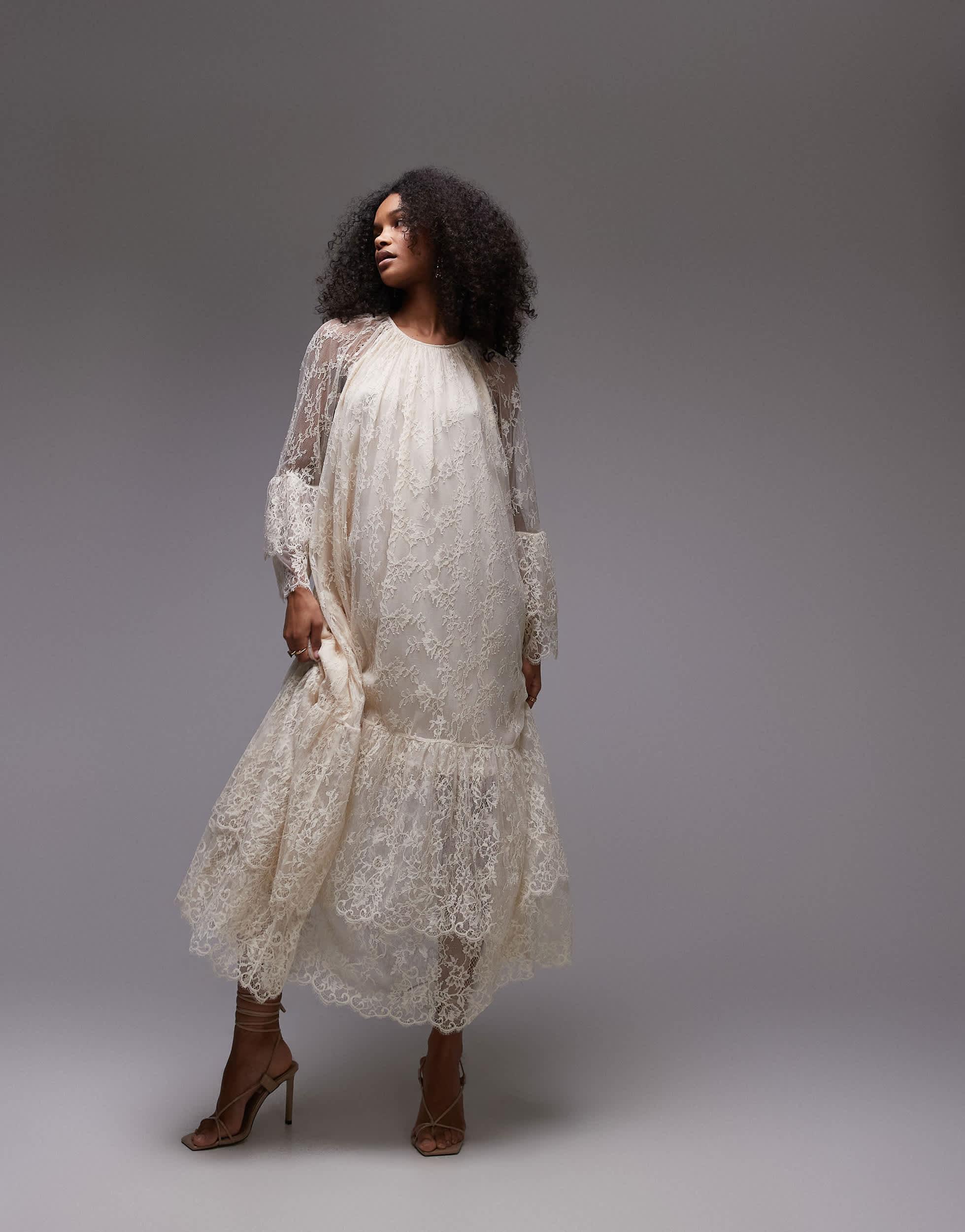 vintage style cream lace dress ANALISSA VINTAGE CREAM LACE CORSET MINI DRESS