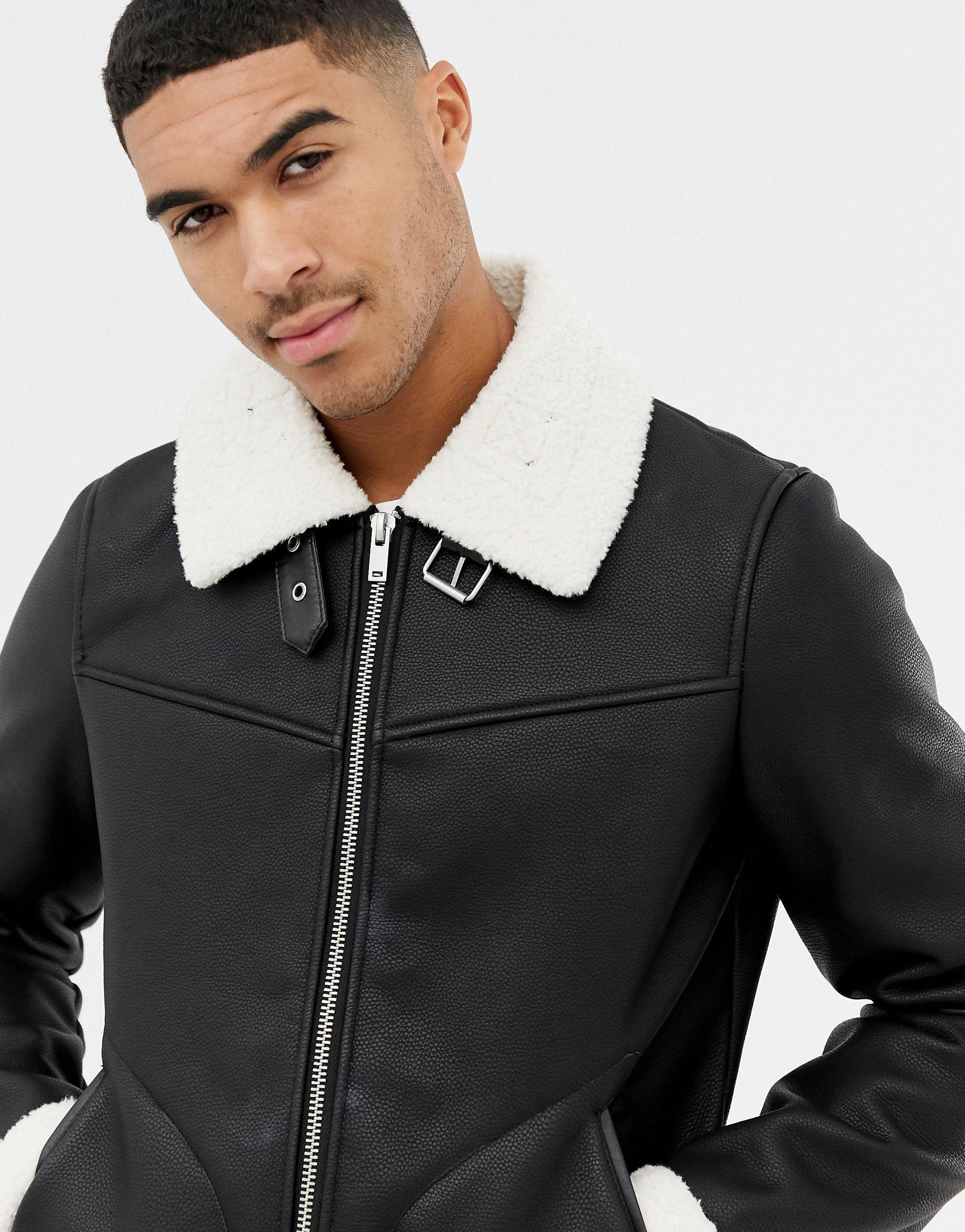 bershka aviator jacket
