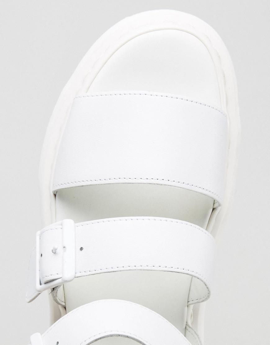 Dr. Martens Gryphon Sandals in White for Men | Lyst