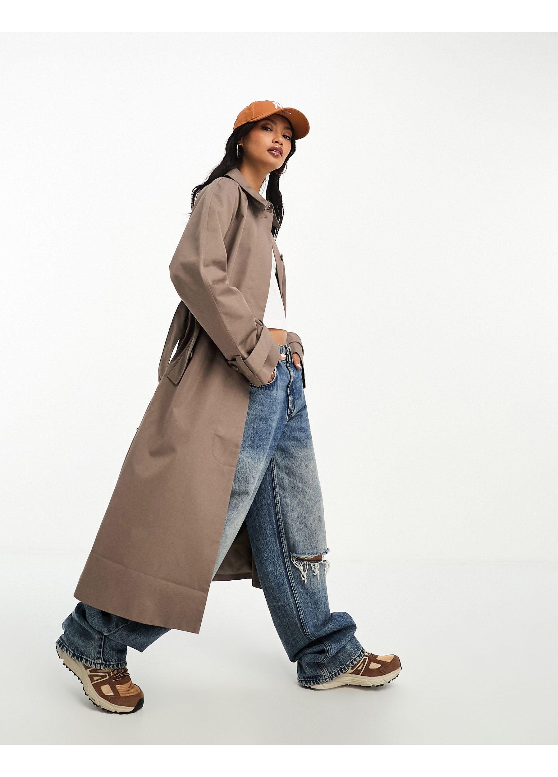 u0026 Other Stories Relaxed Belted Trench Coat in White | Lyst UK