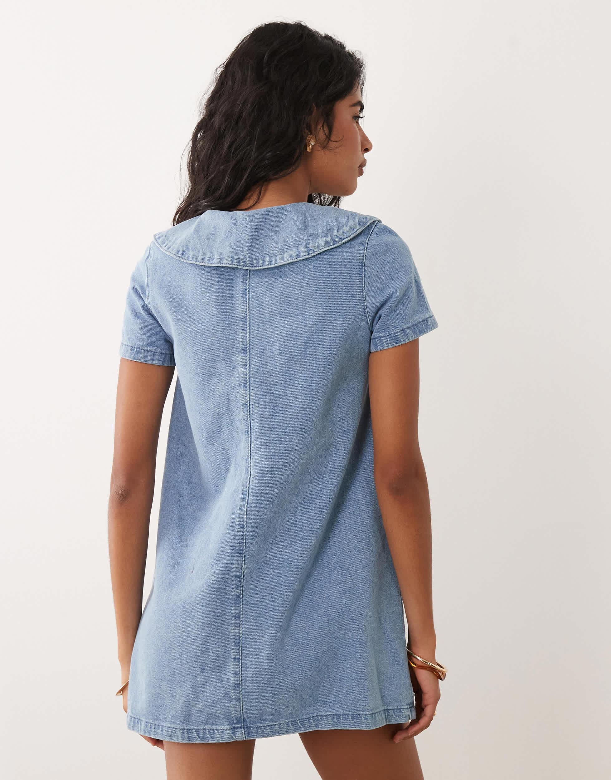 miss selfridge denim shirt dress Miss Selfridge - Denim Shirt Dress - Women - Cotton - XS