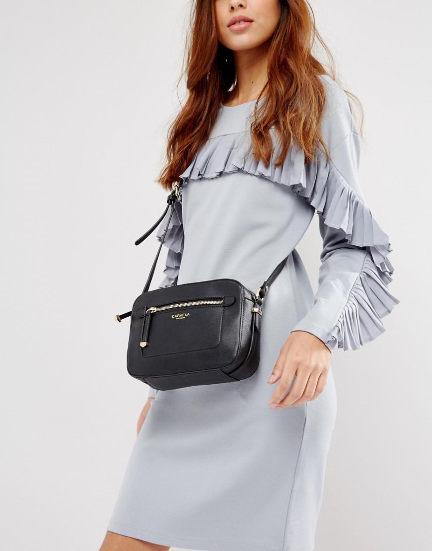 carvela bells black tote bag
