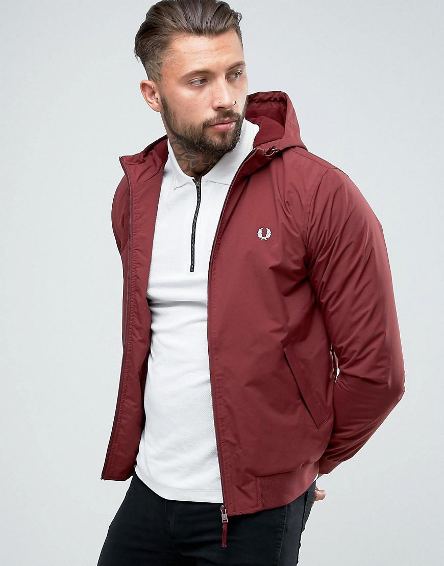 fred perry jacket with hood
