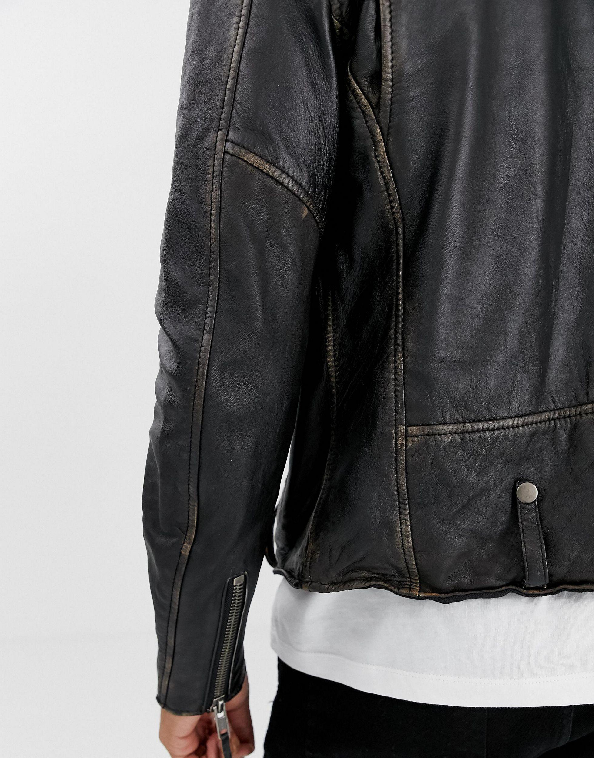 Bolongaro trevor quilted leather biker jacket hot sale