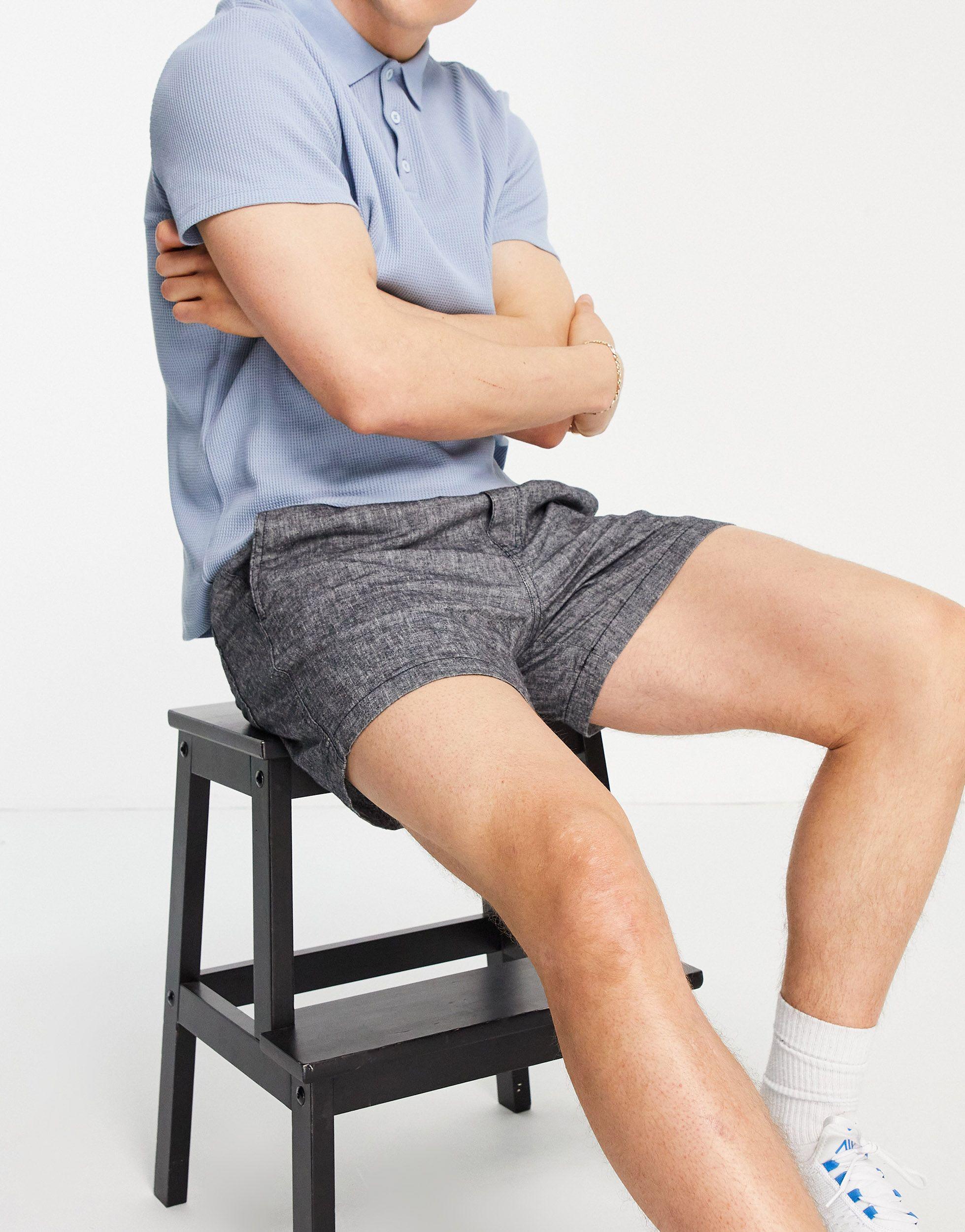 Jack \u0026 Jones Intelligence Linen Shorts 