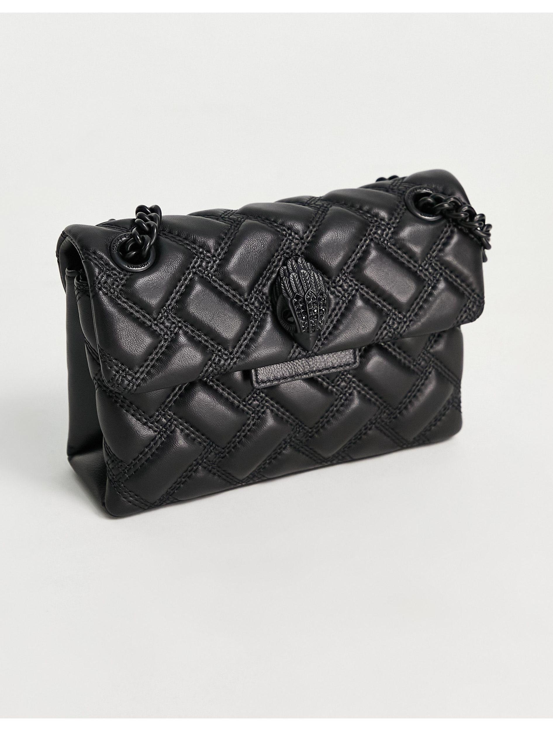 Bandolera pequeña negra kensington drench Kurt Geiger de color Negro | Lyst