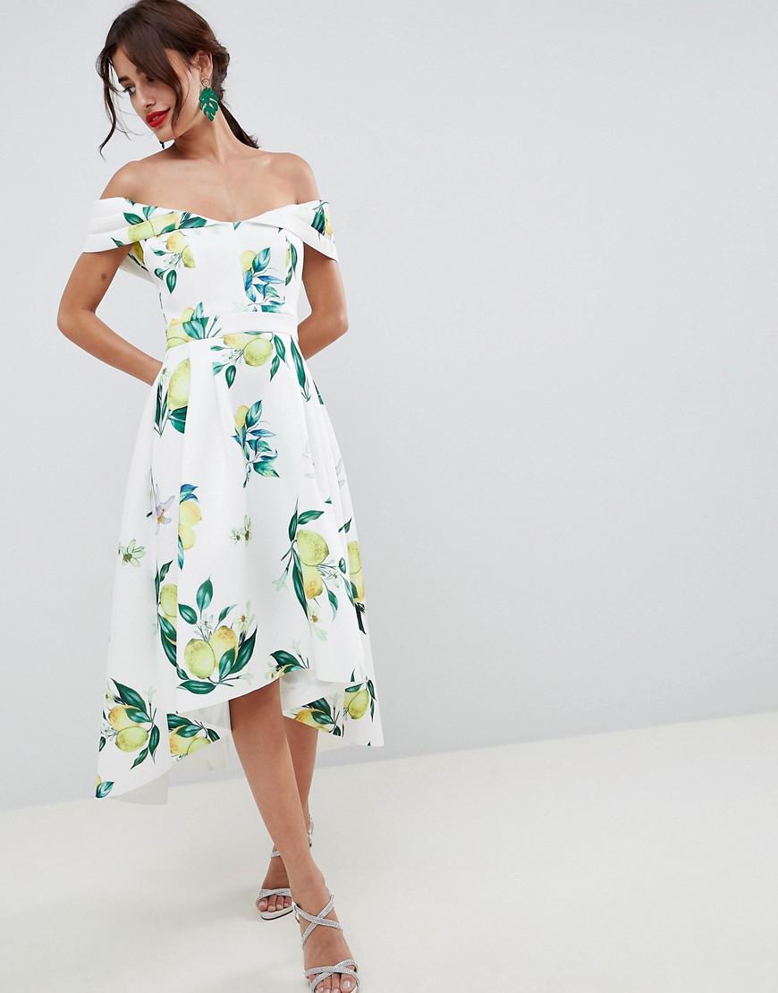 asos lemon dress