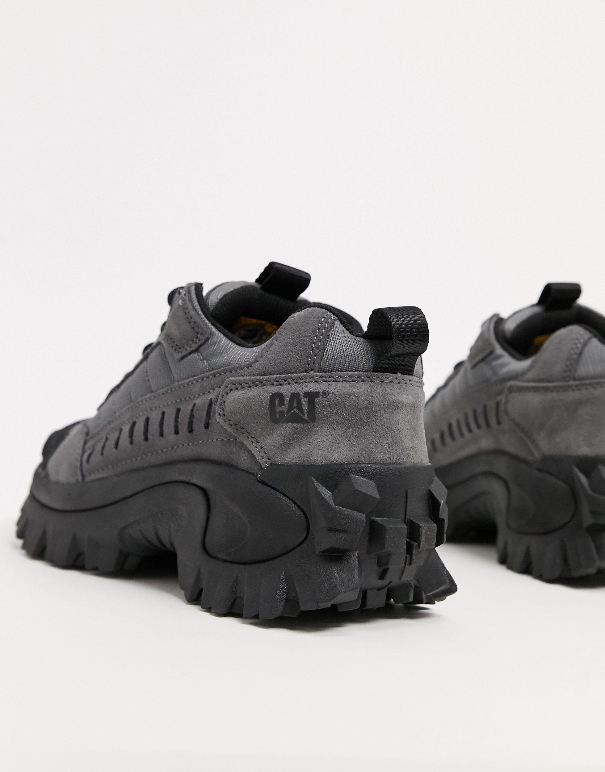 Caterpillar Cat Intruder Chunky Sole Trainers in Gray for Men | Lyst