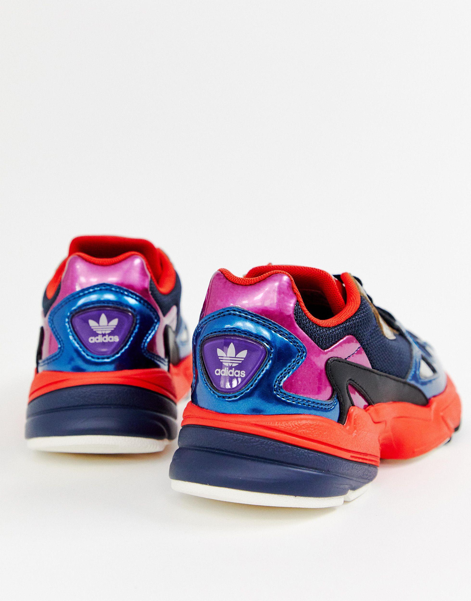 adidas falcon navy metallic