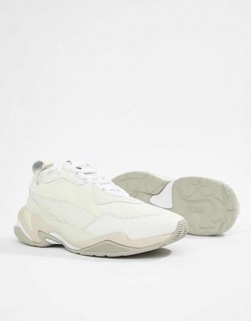 puma thunder desert white sneakers