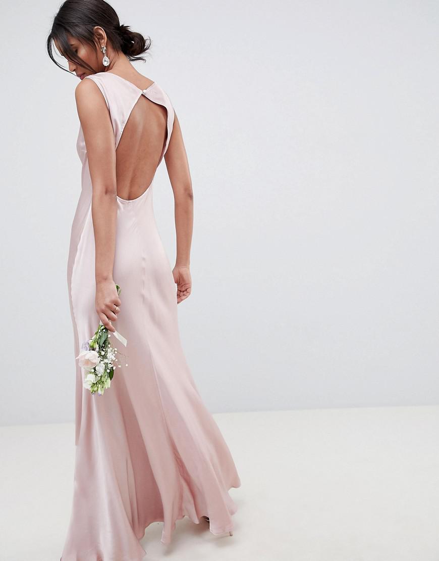  Ghost  Bridesmaid  Maxi Dress  In Boudior Pink Lyst