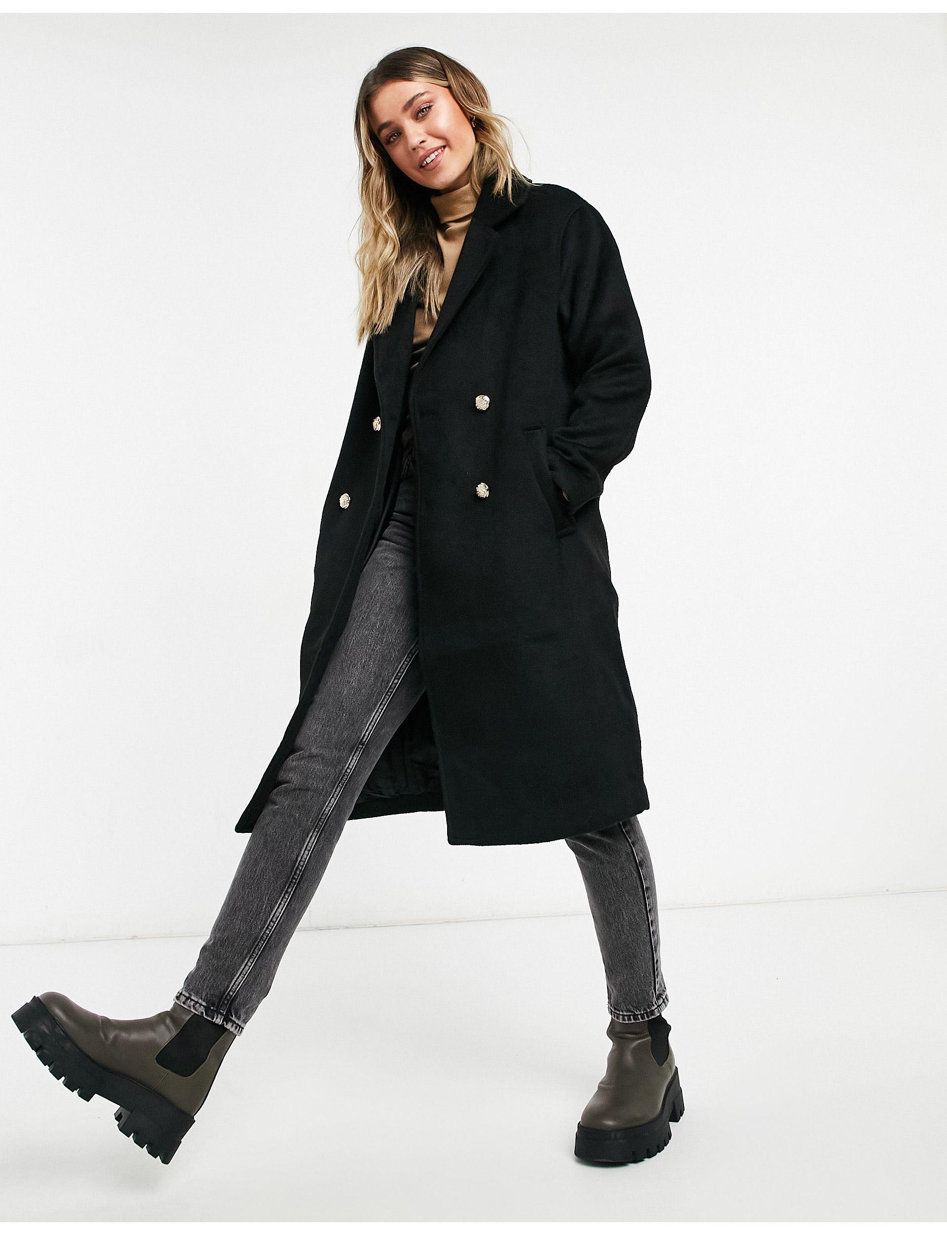 boyfriend coat new look