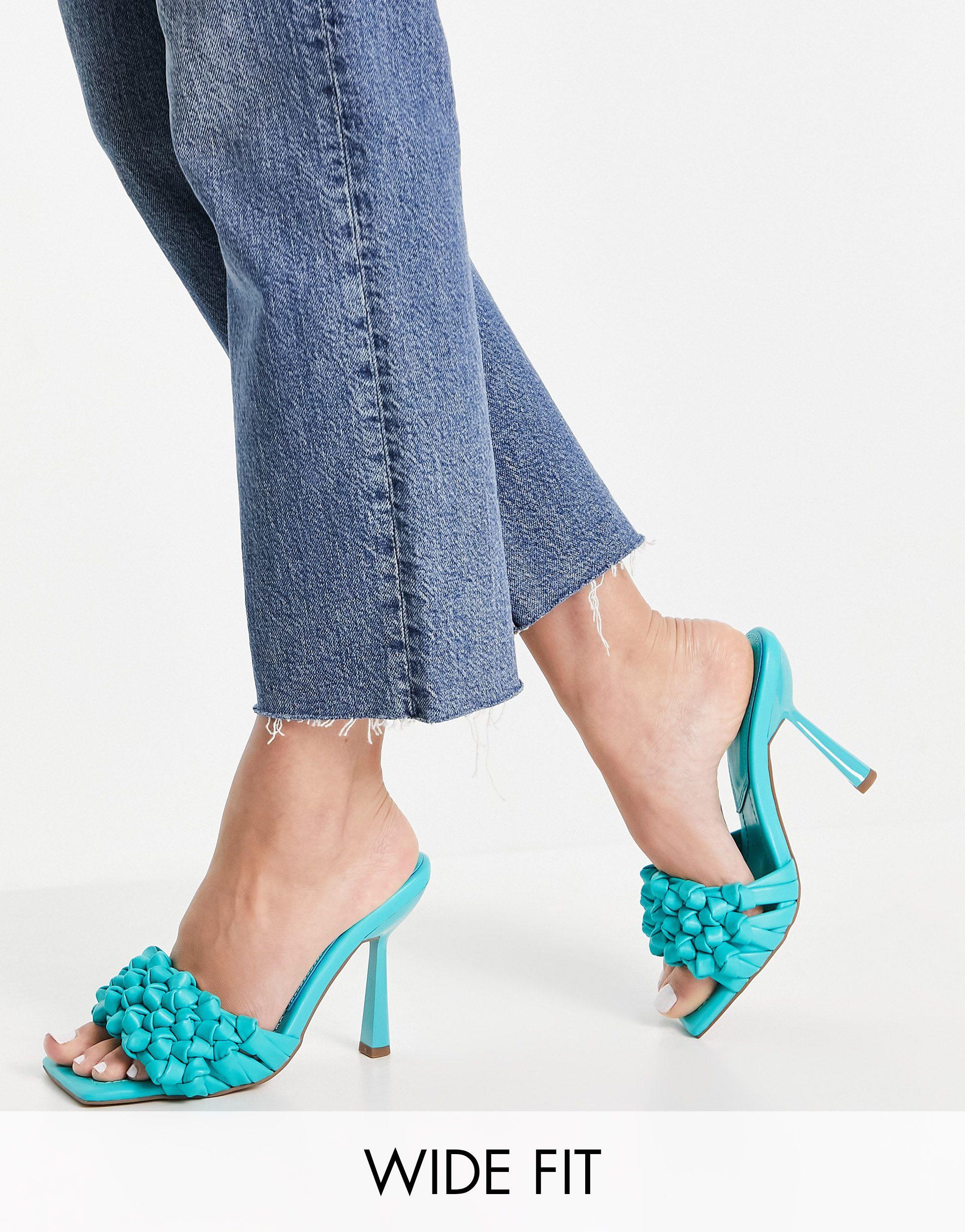ASOS Wide Fit Nuno Knotted High-heeled 