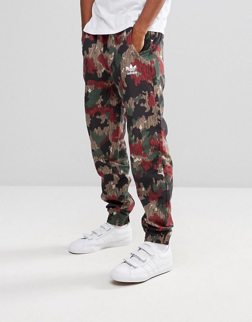 adidas X Hu Joggers In Red Cy7870 for Men | Lyst