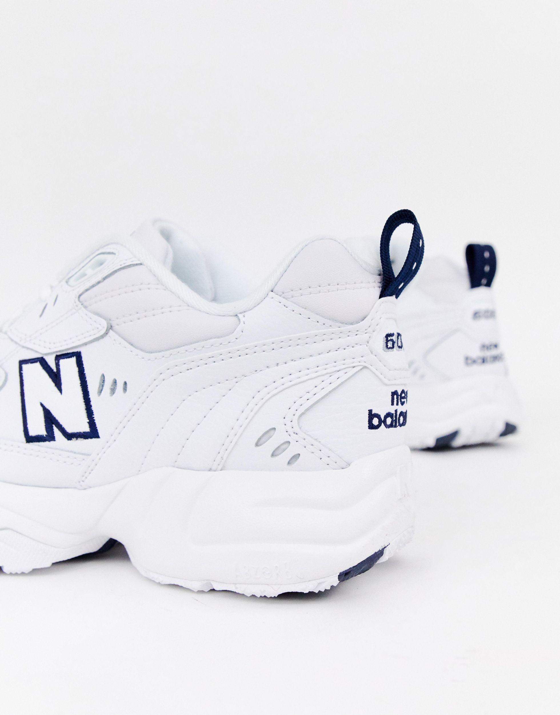 Zapatillas New Balance de Cuero de color Blanco para hombre | Lyst